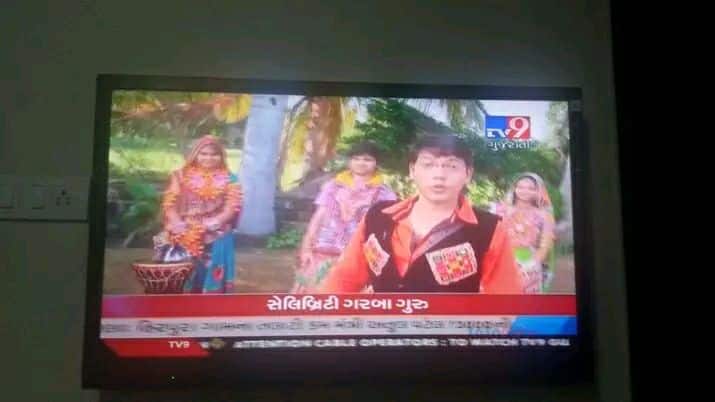 tv9 Garba guru Raj sinejia Choreographer best dance