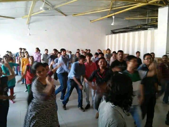 Garba workshop Raj sinejia choreographer