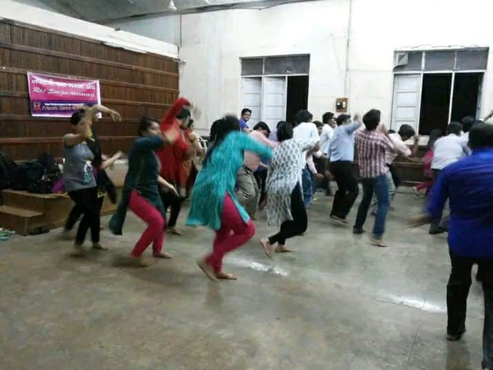 Garba workshop Raj sinejia choreographer